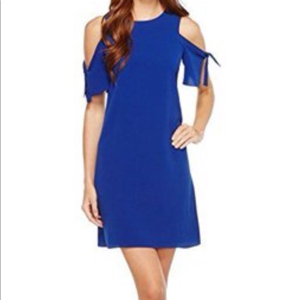 CeCe Women's Tie Sleeve Shift Dress